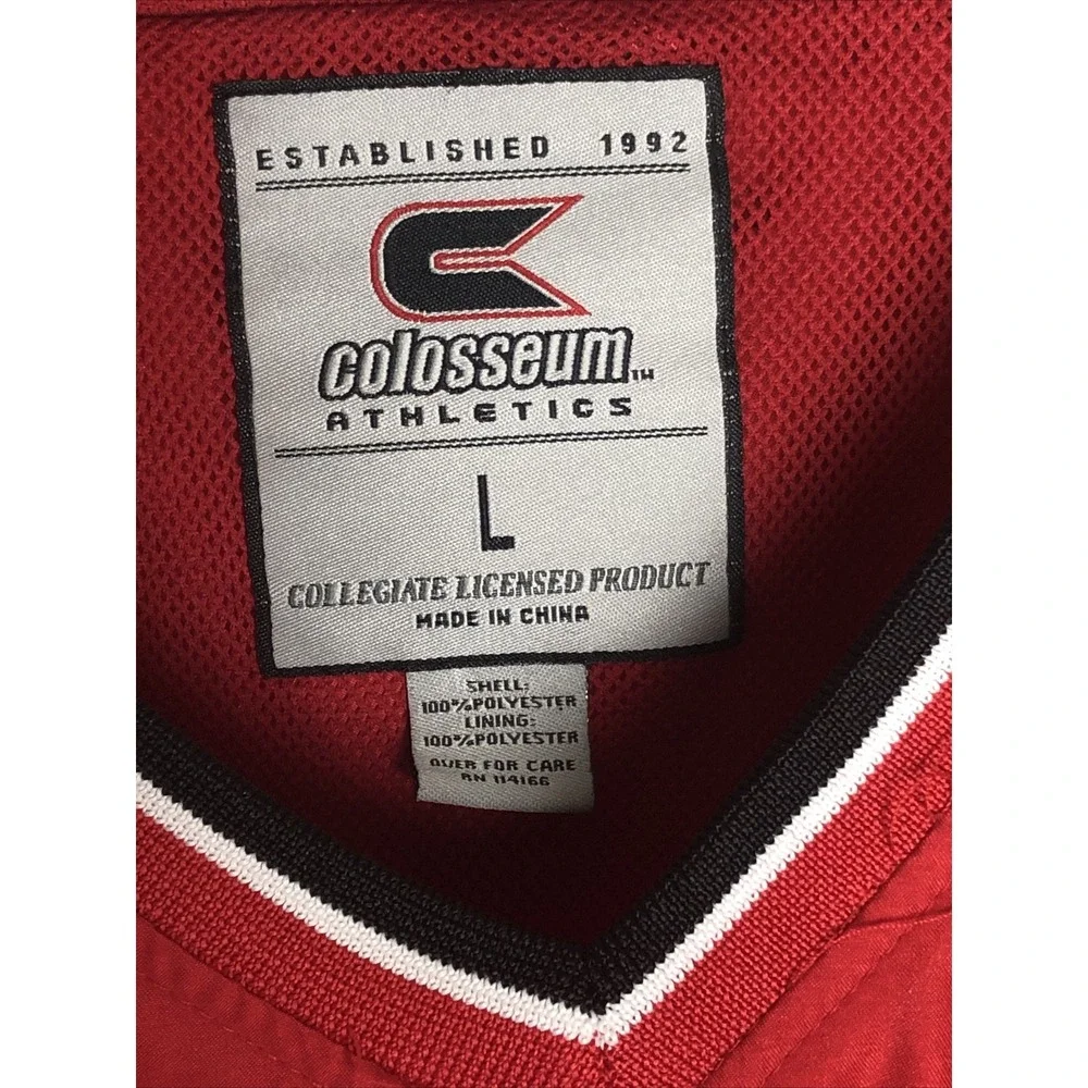 Vintage Louisville Cardinals Colosseum Crewneck Sweatshirt Mens Size Large Red